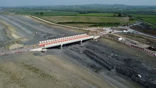 HS2 Construction - Blackgrove Road and A41 realignment with new overbridge