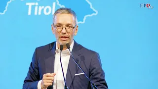 Die Rede von Herbert Kickl beim Landesparteitag der FPÖ-Tirol