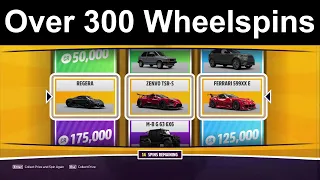 Forza Horizon 5 - 300+ Super Wheelspin Opening... 200+ Super Wheelspins and 100+ Wheelspins