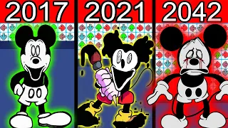 FNF Character Test | Gameplay VS Playground | MICKEY MOUSE COMPILATION | Evolution of Mickey Mouse