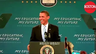 President Obama Makes Historic Speech to America's Students  -  English subtitles 001