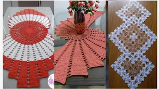 Crochet Table Runner Design #crosia_design #knittingpattern #homedecor