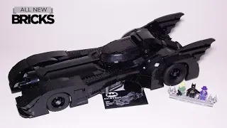 Lego 76139 Batman 1989 Batmobile  Speed Build from Tim Burton Film