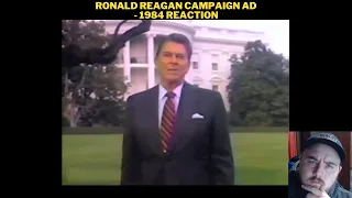 Ronald Reagan Campaign Ad - 1984 Reaction