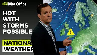 08/09/23 – Staying Warm – Evening Weather Forecast UK – Met Office Weather