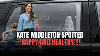 Kate Middleton Spotted 'Happy and Healthy'!!!