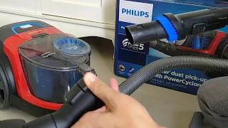 Real Review Vaccum Cleaner Philips power pro Compact ( Power cylone 5) FC9330