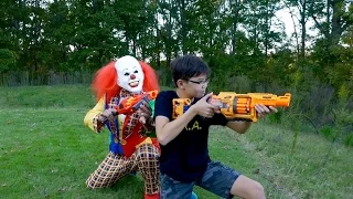 Nerf War: Creepy Clown