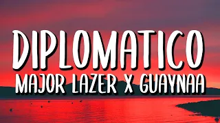 Major Lazer x Guaynaa - Diplomatico (Letra/Lyrics)