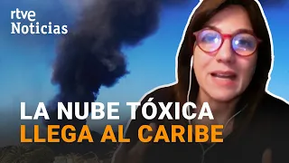 Los GASES TÓXICOS del volcán de LA PALMA atraviesan el ATLÁNTICO hasta PUERTO RICO | RTVE