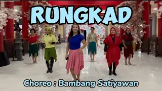 RUNGKAD Line Dance - Choreo by Bambang Satiyawan - Demo by NIC Dance Studio