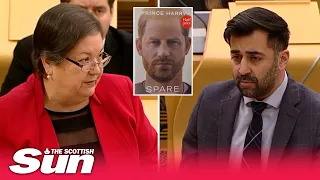 Labour's putdown of Humza Yousaf - calling him Nicola Sturgeon's 'SPARE' - causes outrage