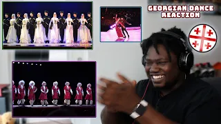 GEORGIAN TRADITIONAL DANCE REACTION ft. LAZURI, SIMDI & KHANJLURI | @KingDemiReacts