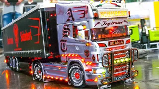 MEGA RC MODEL TRUCK COLLECTION!! RC ANDREAS SCHUBERT TRUCKS SCANIA, RC SHOW TRUCKS, RC HEAVY HAULAGE