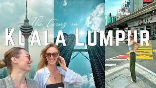 Kuala Lumpur Travel Vlog - Part 1 (Petronas Tower Tour, Yut Kee, Bookxcess, Saloma Link Bridge)