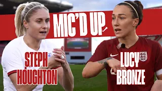 "That is why we can win the Euros!" | Houghton and Bronze Mic'd Up for England v England | Lionesses