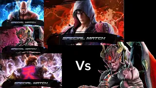 Tekken 7 all Bosses (all Special Match) vs Devil Kazuya Full Gameplay