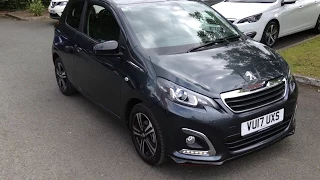 2017 Peugeot 108 1.2 PureTech (82bhp) GT Line VU17 UXS at St Peters Peugeot Worcester