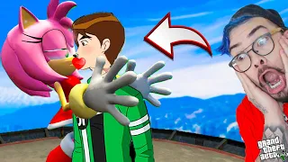 BEN 10 BEIJOU A NAMORADA DO SONIC no GTA 5 (SENSACIONAL)