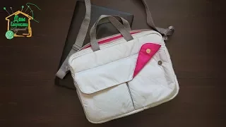 How to sew a laptop bag with your own hands / sew a bag / detailed master class from SvGasporovich