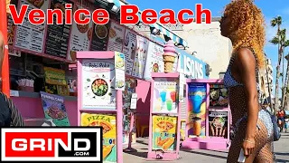 Venice Beach Boardwalk To Santa Monica Beach Pier Observational Virtual Bike Tour Grind 06-22-21 5pm