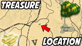 North Clingman Treasure Location 1 Rank 110 Red Dead Online