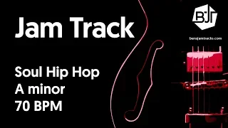 Soul Hip Hop Jam Track in A minor "The Hustle - BJT #35