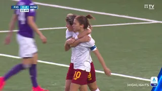 Fiorentina-Roma 1-5 | Pokerissimo nel segno di Giacinti | Serie A Femminile TIM 2022/23