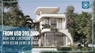 Last 4 Units! High-end 3 Bedroom Villa with Ocean Views in Bingin, Uluwatu