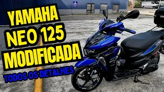 YAMAHA NEO 125 MODIFICADA, NOS DETALHES