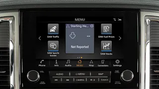 2021 Nissan TITAN - Control Panel and Touch Screen Overview