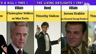 James bonds and their villains: which is your favorite 007 movie ?