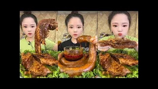 ASMR CHINESE MUKBANG FOOD EATING SHOW | Xiao Yu Mukbang 25