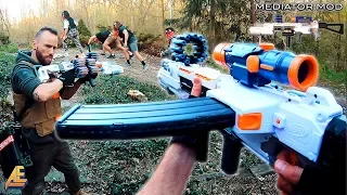 NERF GUN INFILTRATION (Nerf First Person Shooter!) ft. TrueMobster