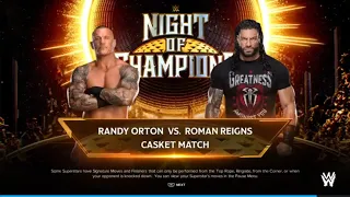 The Ultimate Showdown: Randy Orton vs Roman Reigns in a Casket Match | WWE 2K24 Gameplay