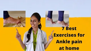 Ankle pain relief exercises under 5 minutes
