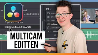 Multicam Editing in Davinci Resolve voor supersnelle meercamera producties 🎞️✂️