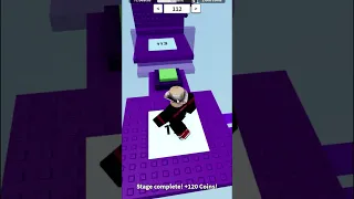 I Made It To PURPLE DIFFICULTY In The No Jump Obby