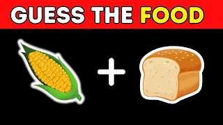CHALLENGE For You to Guess The Food By Emoji !! Food Emoji Quiz 🍔🍕