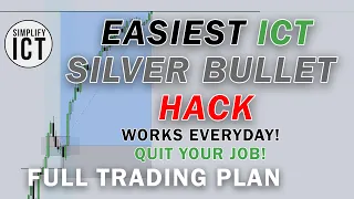 BEST ICT Silver Bullet Strategy Simplified To PASS Funded Challenge (FULL TRADING PLAN)