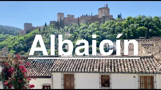 🇪🇸Granada, paseo por Albaicín en 4K