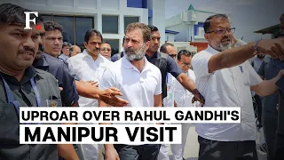 India's Opposition Leader Rahul Gandhi visits Violence-Hit Manipur