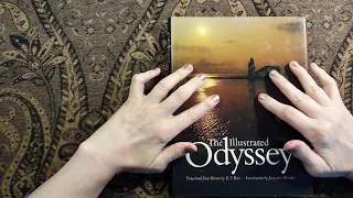 ASMR | The Odyssey - by Homer, Whispered Reading Lovely Illustrated Book!