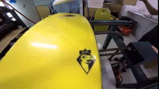 Shaping a Manta Bodyboard With Fish & Holt