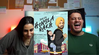 Arabs react to Punjabi Movie Trailer | Honsla Rakh | Diljit Dosanjh | Shehnaaz Gill | Sonam Bajwa