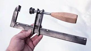 Making A Steel Bar Clamp