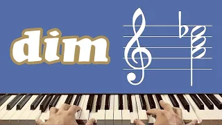 [Piano] Dùng hợp âm giảm (dim) trong đệm hát