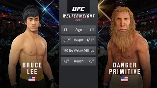 UFC 4 | Bruce Lee vs. Danger Primitive (EA Sports UFC 4)