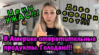 В Америке отвратительные продукты. Голодаю! Цены УЖАС! Даже селедки обычной нет!!!