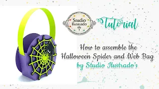 How to assemble the Halloween Spider and Web Bag by Studio Ilustrado